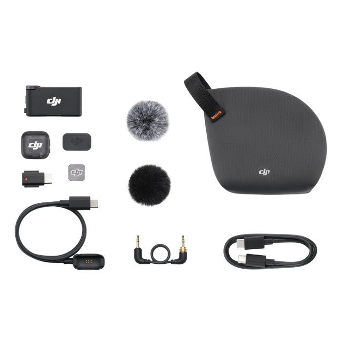 Micrófono DJI Mic 3 (1TX + 1RX) Shadow Black