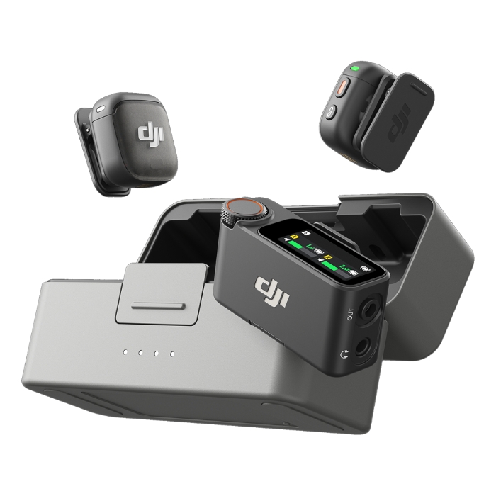 Micrófono DJI Mic 3 (2TX + 1RX) Shadow Black