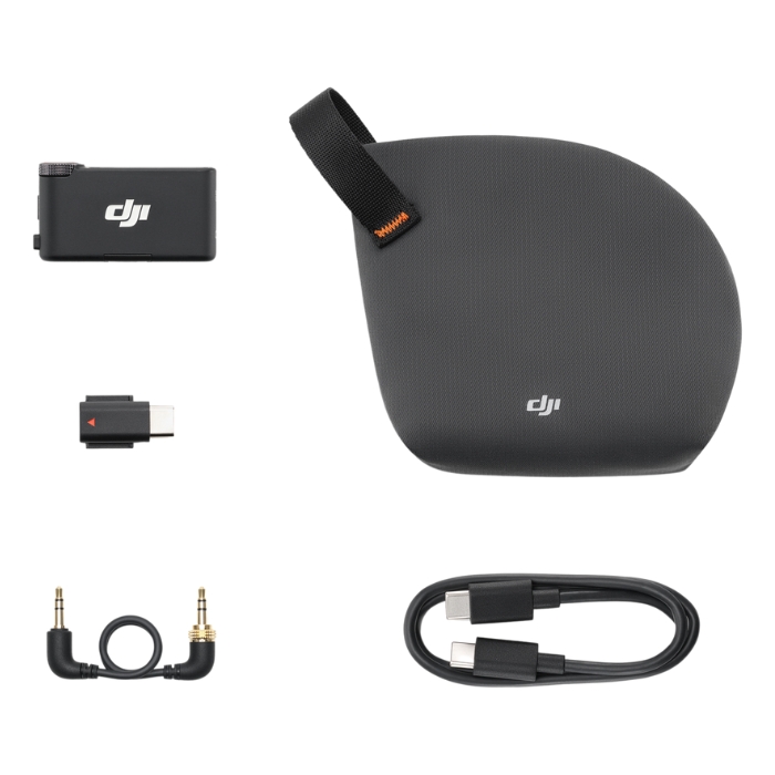 Micrófono DJI Mic 3 Receptor Shadow Black