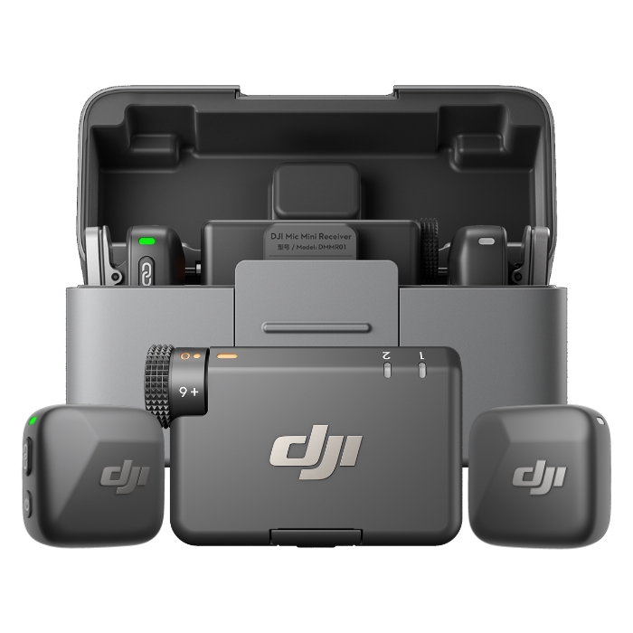 Micrófonos DJI Mic Mini (2TX + 1RX) Infinity Black