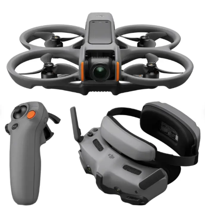 Drone DJI Avata 2 Fly More Combo 3-Batería (Goggles 3)
